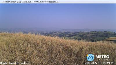 immagine della webcam nei dintorni di Castrocaro Terme e Terra del Sole: webcam Cusercoli