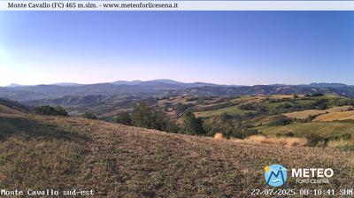 immagine della webcam nei dintorni di Forlì: webcam Cusercoli