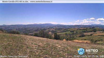 immagine della webcam nei dintorni di Bagno di Romagna: webcam Cusercoli