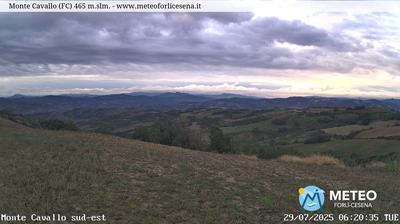 immagine della webcam nei dintorni di Villafranca di Forlì: webcam Cusercoli