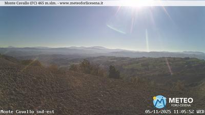 immagine della webcam nei dintorni di Forlì: webcam Cusercoli