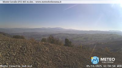 immagine della webcam nei dintorni di Perticara di Novafeltria: webcam Cusercoli