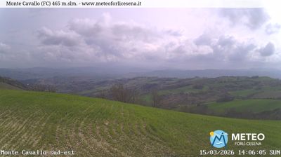 immagine della webcam nei dintorni di Villafranca di Forlì: webcam Cusercoli