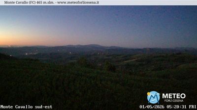 immagine della webcam nei dintorni di Forlì: webcam Cusercoli