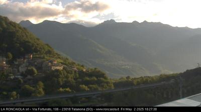 immagine della webcam nei dintorni di Pescegallo: webcam Talamona