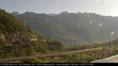 immagine della webcam nei dintorni di Campodolcino: webcam Talamona