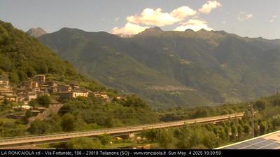 immagine della webcam nei dintorni di Mezzoldo: webcam Talamona