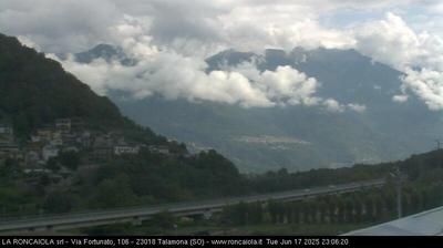 immagine della webcam nei dintorni di Sondrio: webcam Talamona