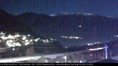 immagine della webcam nei dintorni di Val di Mello: webcam Talamona