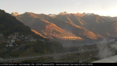 immagine della webcam nei dintorni di Mezzoldo: webcam Talamona