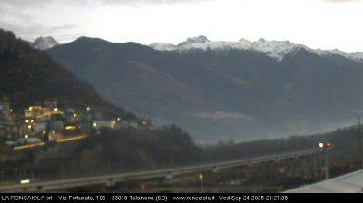 immagine della webcam nei dintorni di Val di Mello: webcam Talamona