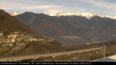 immagine della webcam nei dintorni di Val Masino: webcam Talamona