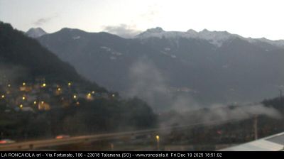 immagine della webcam nei dintorni di Pescegallo: webcam Talamona