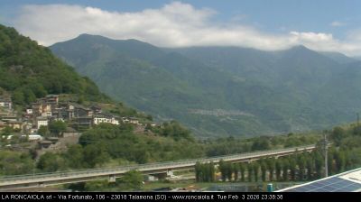 immagine della webcam nei dintorni di Sondrio: webcam Talamona