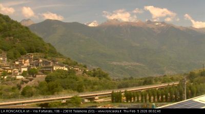 immagine della webcam nei dintorni di Lanzada: webcam Talamona