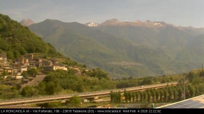 immagine della webcam nei dintorni di Pescegallo: webcam Talamona