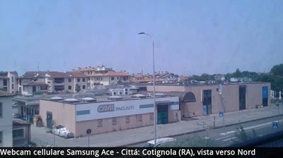 immagine della webcam nei dintorni di Villafranca di Forlì: webcam Cotignola