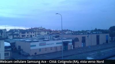 immagine della webcam nei dintorni di Villafranca di Forlì: webcam Cotignola