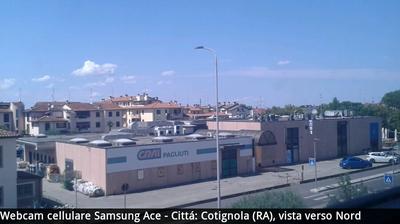 immagine della webcam nei dintorni di Villafranca di Forlì: webcam Cotignola