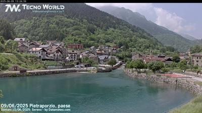 immagine della webcam nei dintorni di Vinadio: webcam Pietraporzio