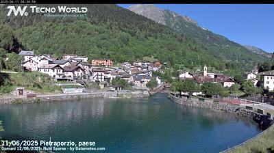 immagine della webcam nei dintorni di Acceglio: webcam Pietraporzio