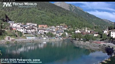 immagine della webcam nei dintorni di Pradleves: webcam Pietraporzio