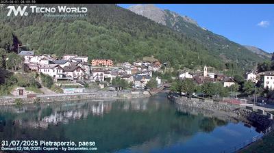 immagine della webcam nei dintorni di Sant'Anna di Vinadio: webcam Pietraporzio