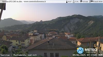 immagine della webcam nei dintorni di Frontino: webcam Sarsina