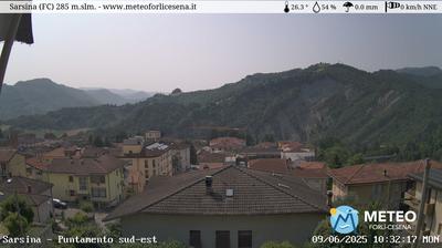 immagine della webcam nei dintorni di Pennabilli: webcam Sarsina