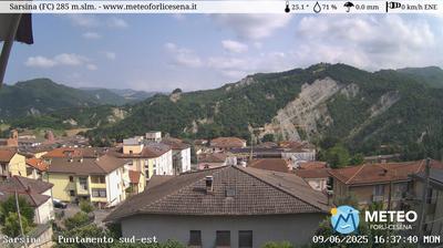 immagine della webcam nei dintorni di Perticara di Novafeltria: webcam Sarsina