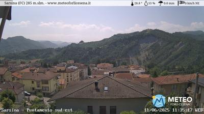 immagine della webcam nei dintorni di Perticara di Novafeltria: webcam Sarsina