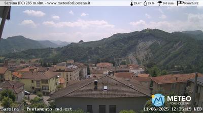 immagine della webcam nei dintorni di Mercato: webcam Sarsina
