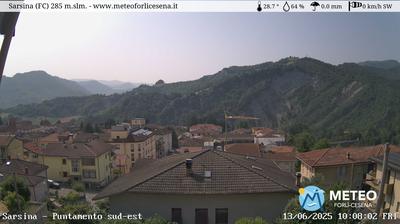 immagine della webcam nei dintorni di Castrocaro Terme e Terra del Sole: webcam Sarsina