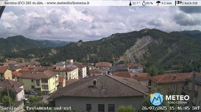 immagine della webcam nei dintorni di Carpegna: webcam Sarsina