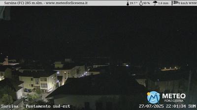 immagine della webcam nei dintorni di Mercato: webcam Sarsina