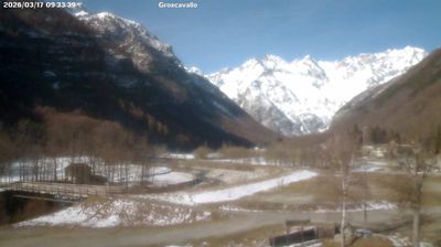 immagine della webcam nei dintorni di Cantoira: webcam Groscavallo