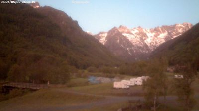 immagine della webcam nei dintorni di Alpe Cialma: webcam Groscavallo
