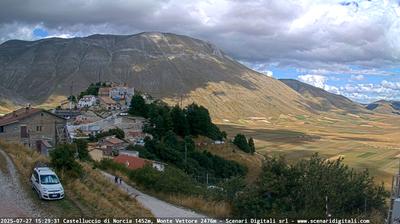 immagine della webcam nei dintorni di Acquasanta Terme: webcam Castelluccio Norcia