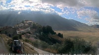 immagine della webcam nei dintorni di Campotosto: webcam Castelluccio Norcia
