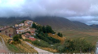 immagine della webcam nei dintorni di Colfiorito: webcam Castelluccio Norcia