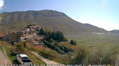 immagine della webcam nei dintorni di Frontignano: webcam Castelluccio Norcia