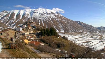 immagine della webcam nei dintorni di Pintura di Bolognola: webcam Castelluccio Norcia