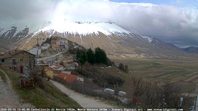 immagine della webcam nei dintorni di Colfiorito: webcam Castelluccio Norcia