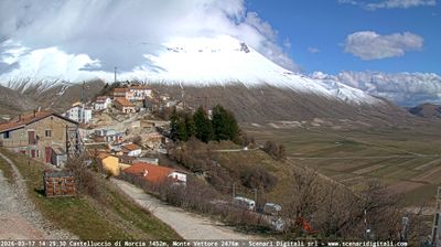 immagine della webcam nei dintorni di Arquata del Tronto: webcam Castelluccio Norcia