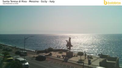 immagine della webcam nei dintorni di Taormina: webcam Santa Teresa di Riva