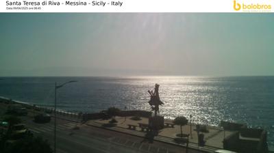 immagine della webcam nei dintorni di Linguaglossa: webcam Santa Teresa di Riva