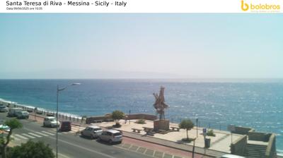 immagine della webcam nei dintorni di Terme Vigliatore: webcam Santa Teresa di Riva