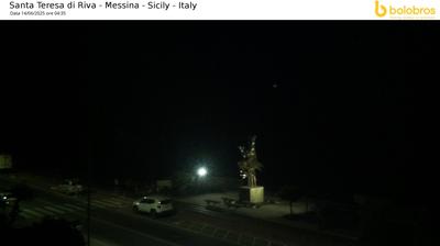 immagine della webcam nei dintorni di Nunziata: webcam Santa Teresa di Riva