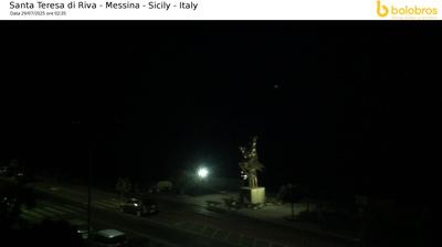 immagine della webcam nei dintorni di Giardini-Naxos: webcam Santa Teresa di Riva
