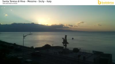 immagine della webcam nei dintorni di Terme Vigliatore: webcam Santa Teresa di Riva